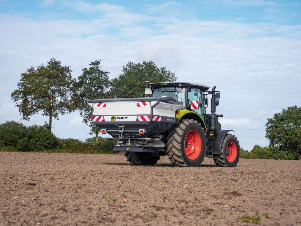 Nastavení rozmetadla minerálních hnojiv